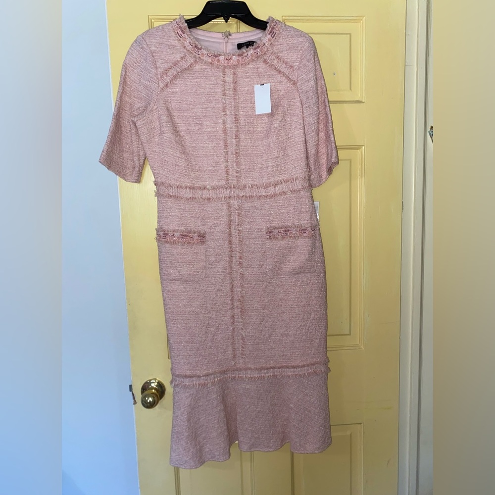 Pink Terri John dress size 12 style# 7808